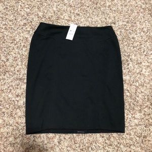 Black pencil skirt from LOFT